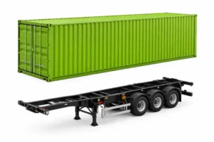 Chassis with container